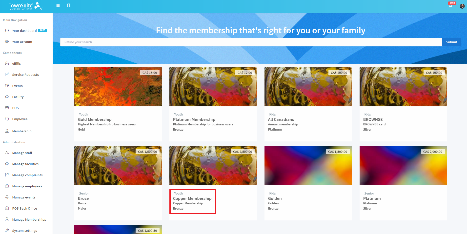 Membership Option